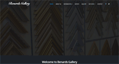 Desktop Screenshot of benards-gallery.co.uk